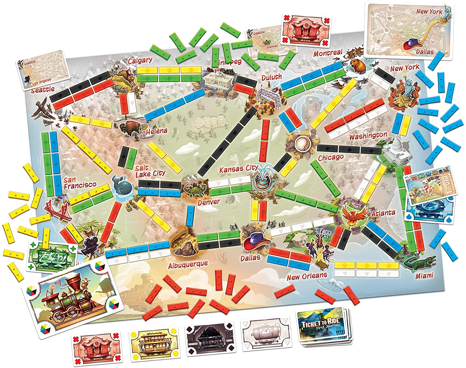 Ticket To Ride First Journey by Days of Wonder 2