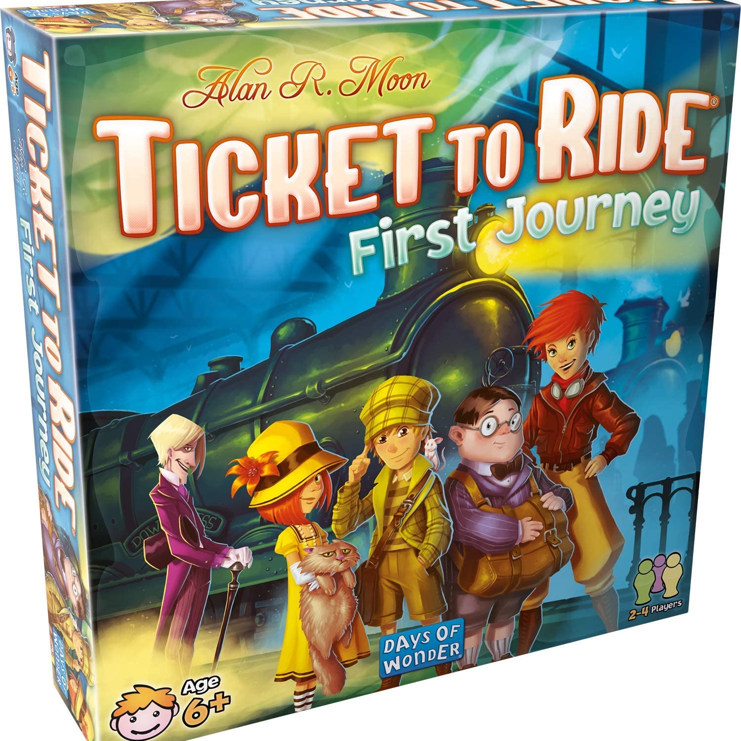 Ticket To Ride First Journey by Days of Wonder