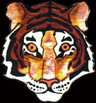 Tiger Pin by WM Spear Designs