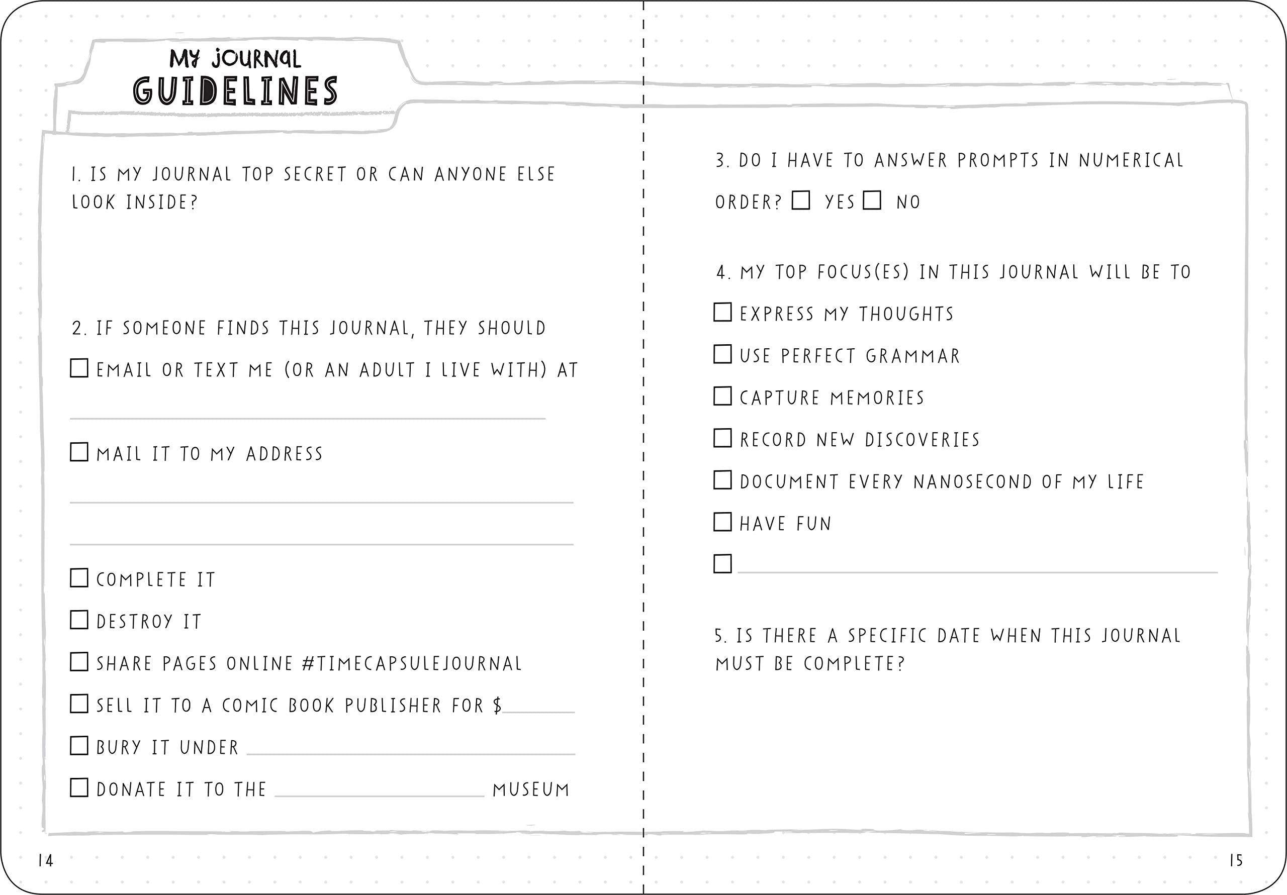 Time Capsule A Seriously Awesome Journal by Sourcebooks 2