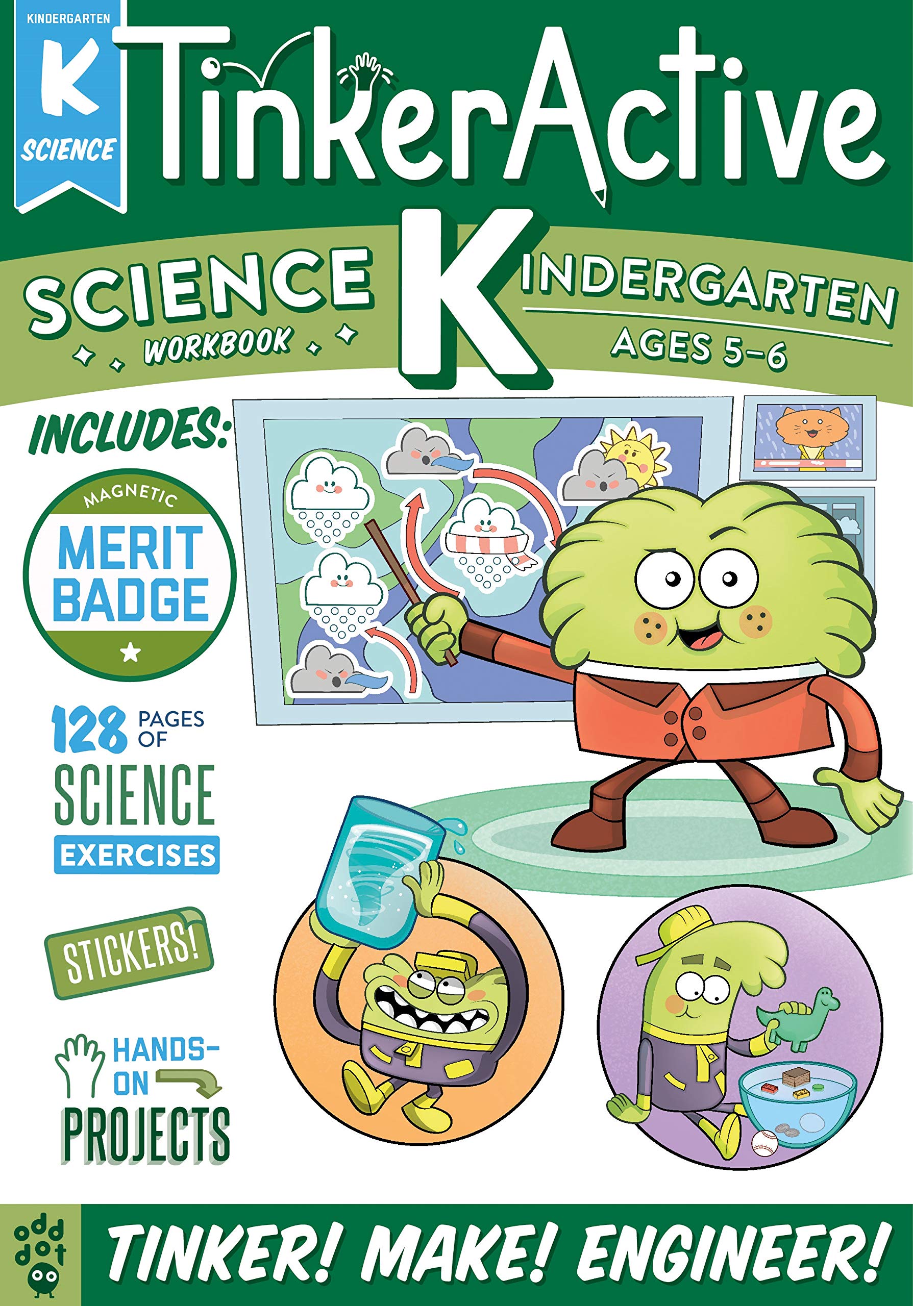 TinkerActive Workbooks Kindergarten Science by TinkerActive