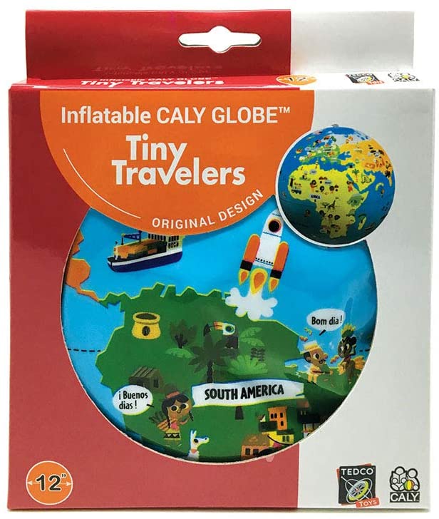 Tiny Travelers Inflatable Globe 12 by TEDCO