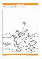 Tracing Trails Pre Writing Skills Preschool Workbook by School Zone 2