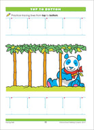 Tracing Trails Pre Writing Skills Preschool Workbook by School Zone 3