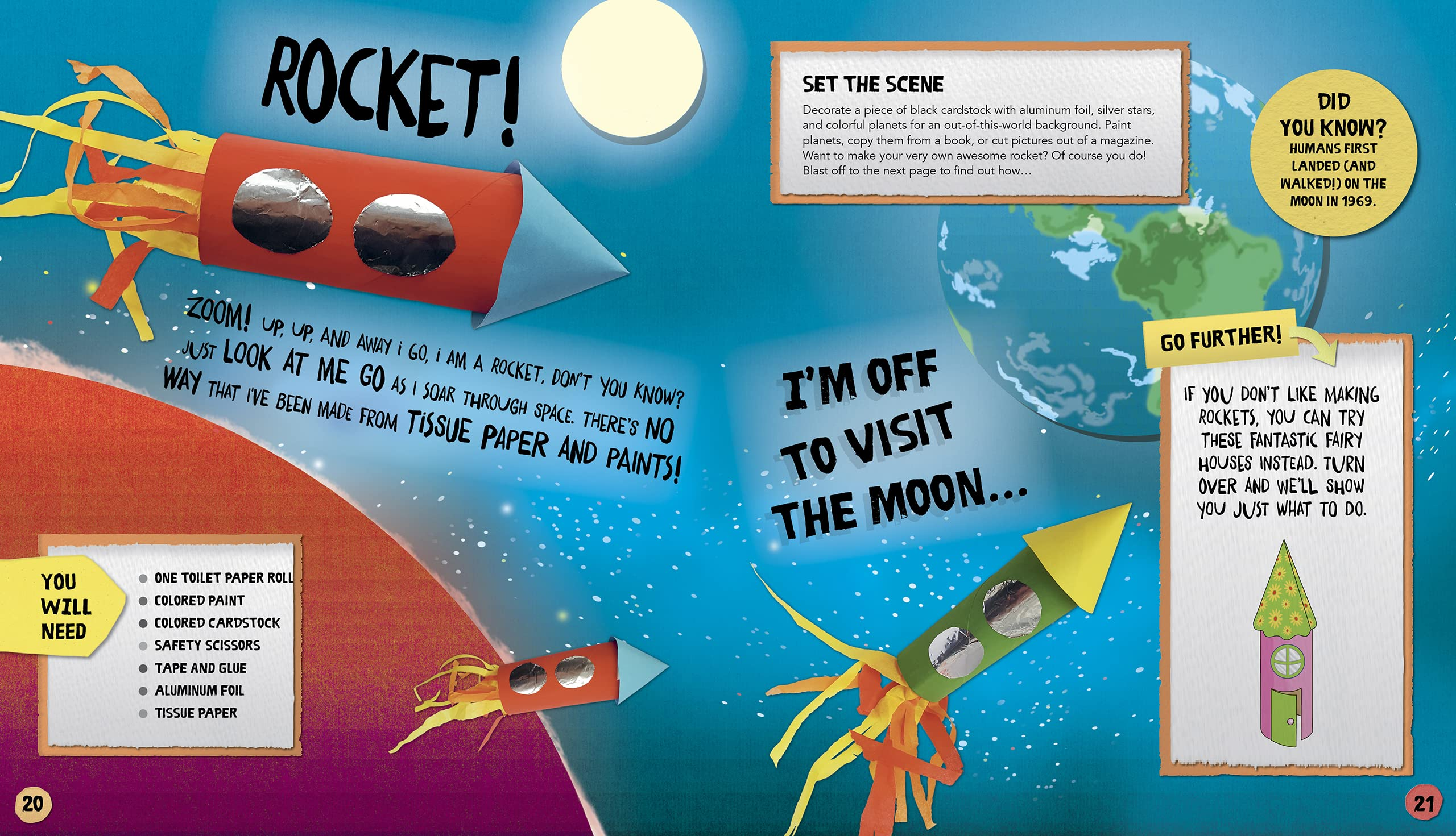 Trash Craft Upcycling Craft Projects for Toilet Rolls Cereal Boxes Egg Cartons and More by Ingram 6