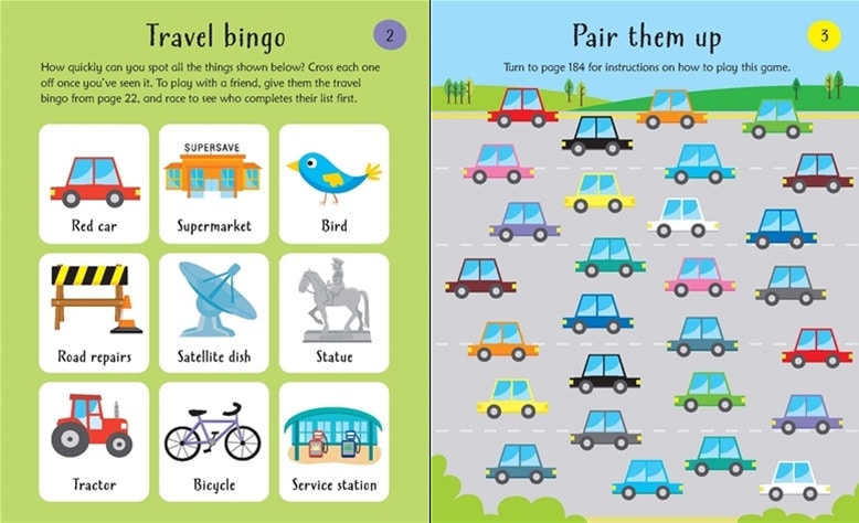 Travel Games Pad by Usborne 1