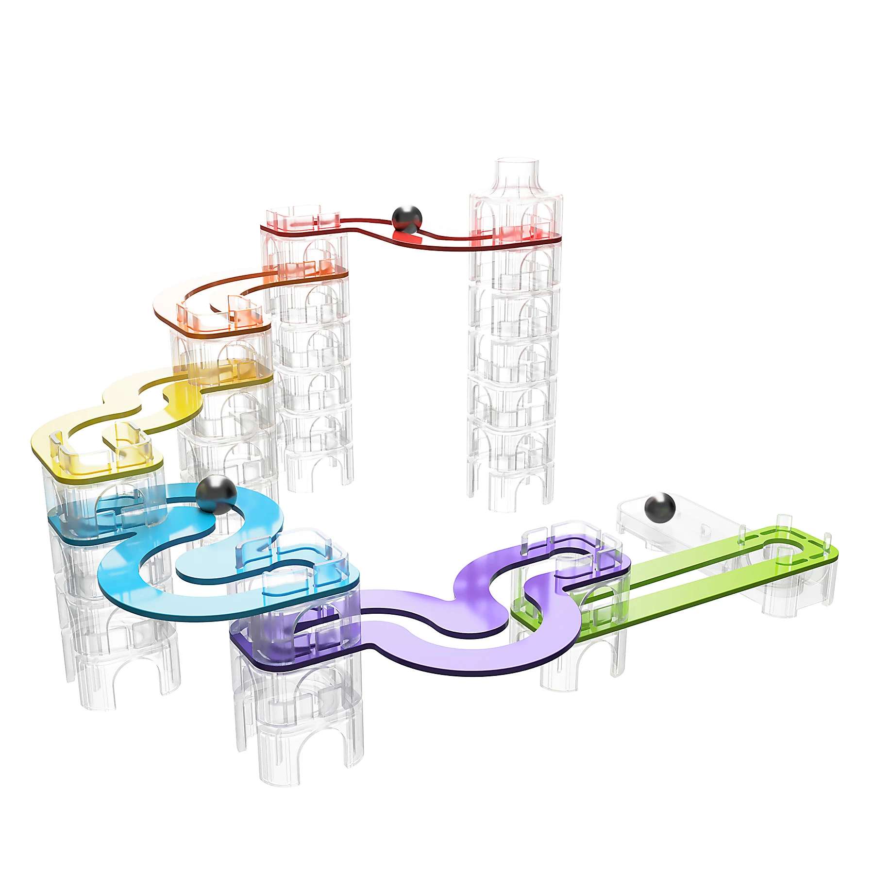 Trestle Tracks 43pc Starter Set by Fat Brain Toys 1