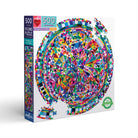 Triangle Patter 500pc Puzzle by eeBoo
