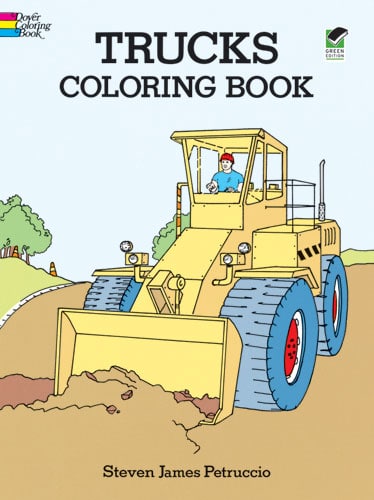 Trucks Coloring Book by Dover Publications