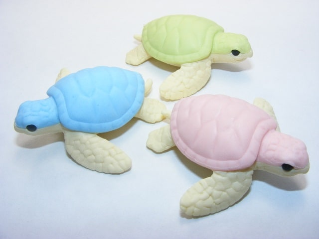 Turtle Eraser by Iwako