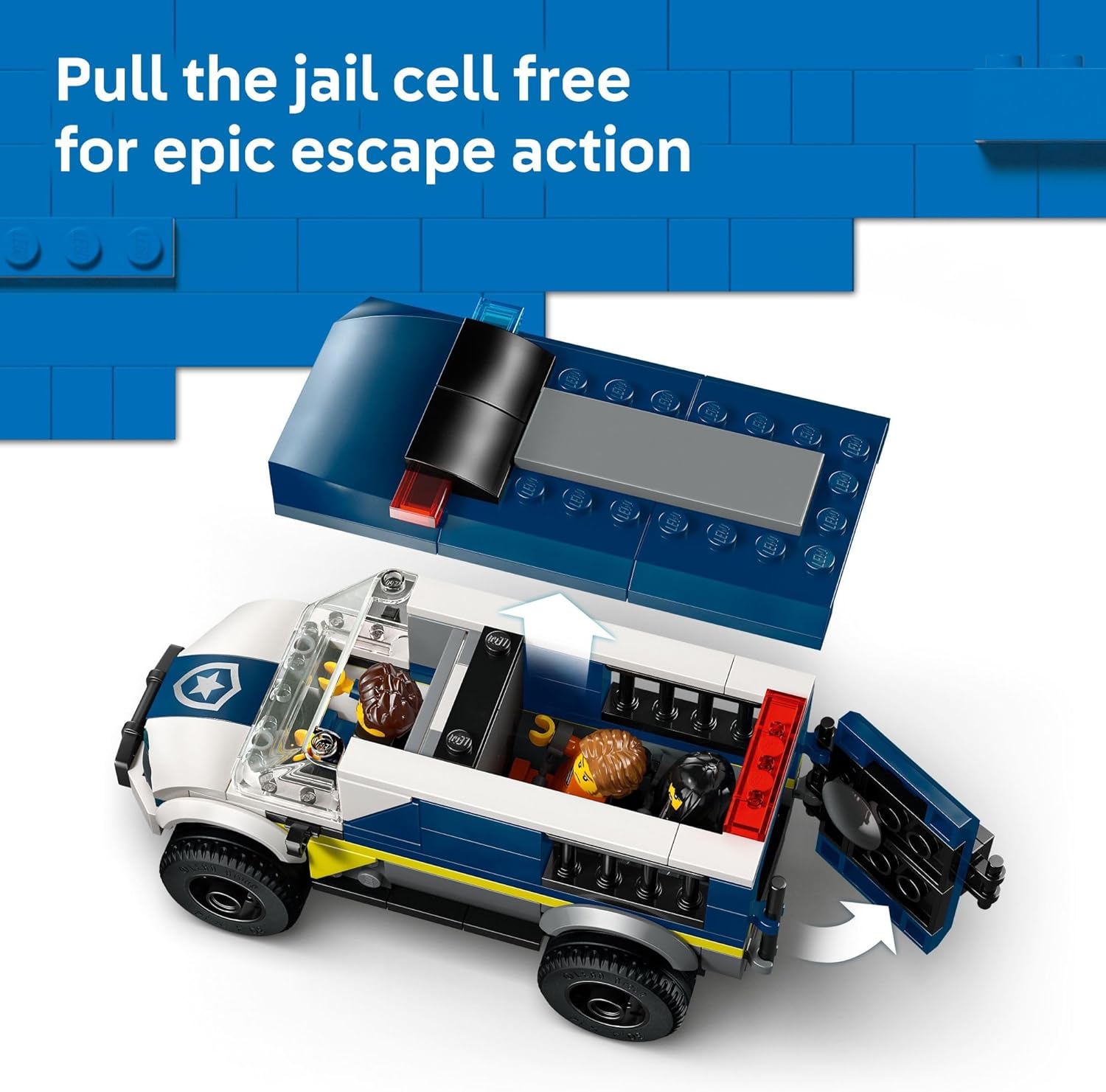 City Police Prisoner Transport Van by Lego
