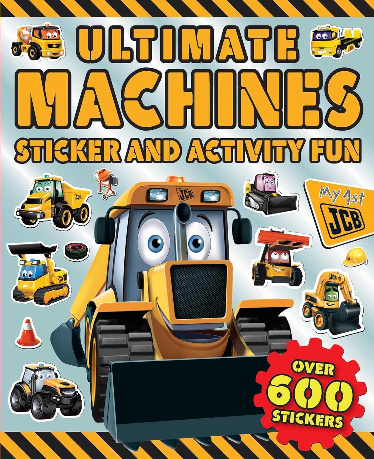 Ultimate Machines Sticker and Activity Fun-by-Sourcebooks