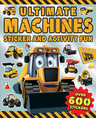 Ultimate Machines Sticker and Activity Fun-by-Sourcebooks