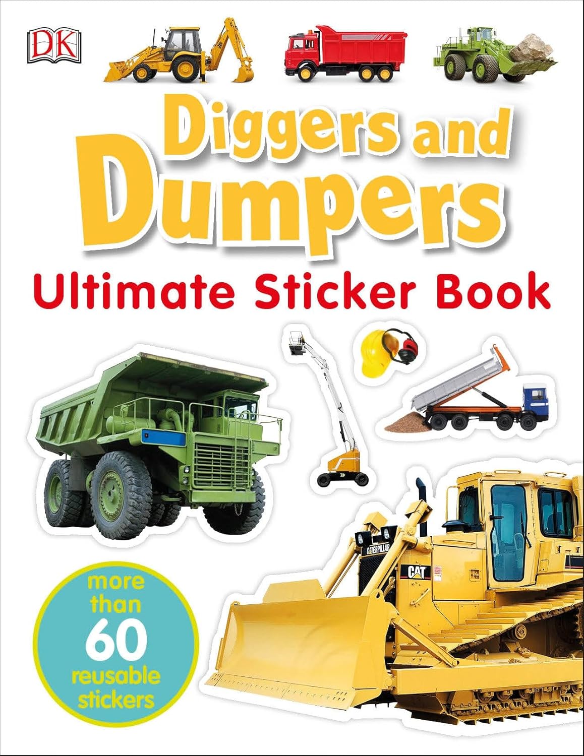Ultimate Sticker Book: Diggers and Dumpers-by-DK Publishing