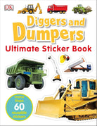 Ultimate Sticker Book: Diggers and Dumpers-by-DK Publishing