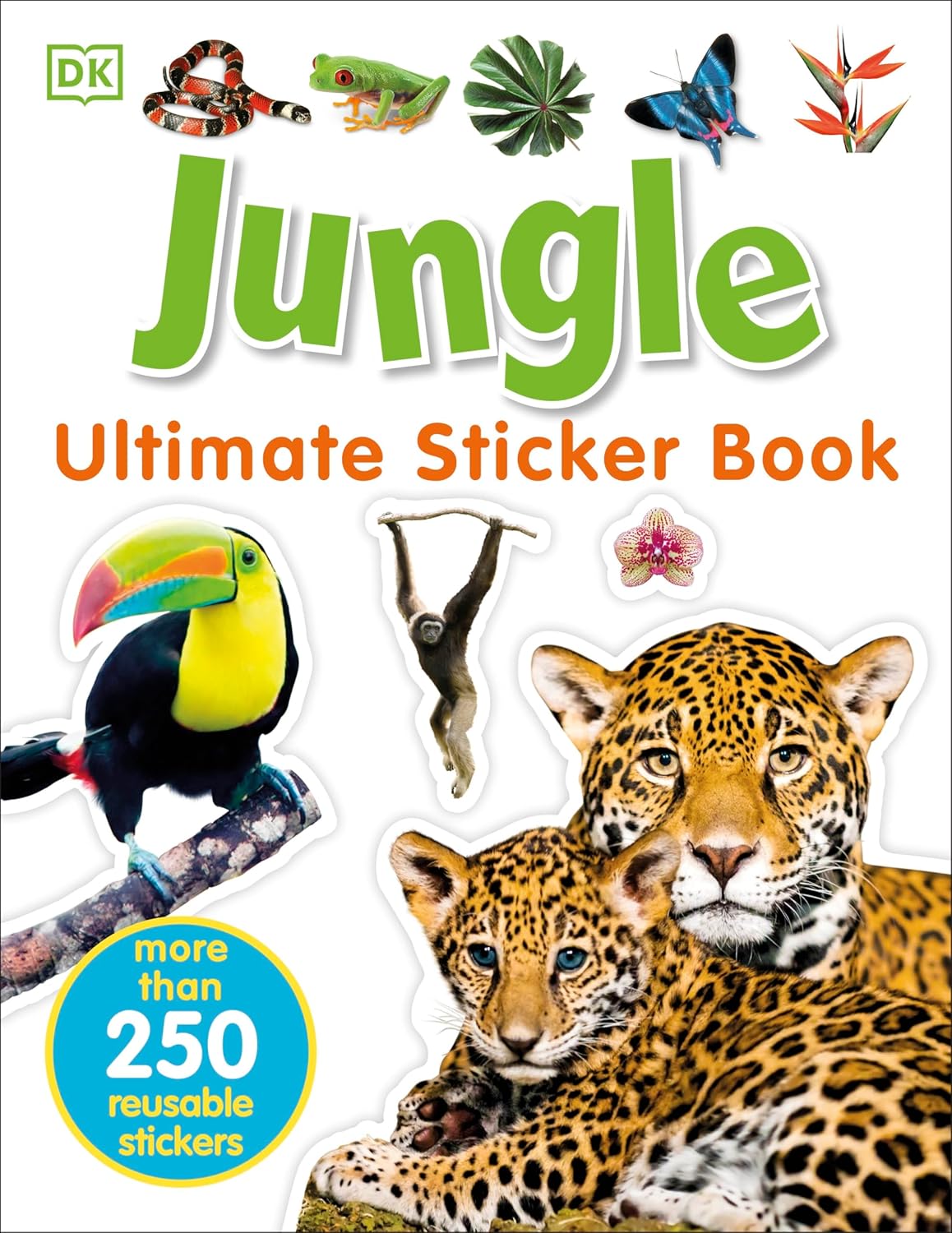 Ultimate Sticker Book: Jungle-by-DK Publishing