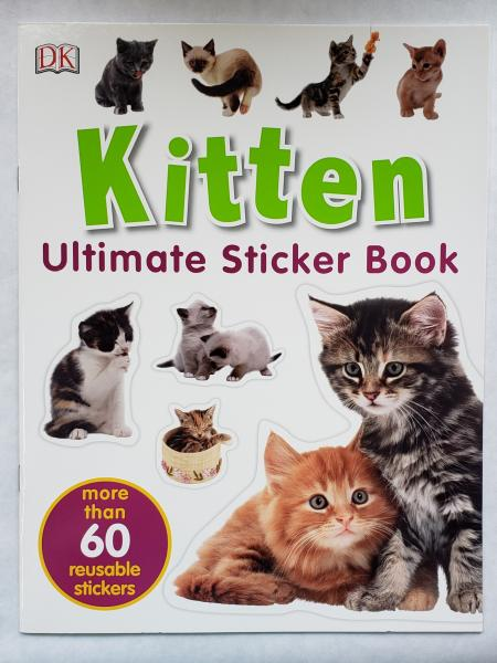 Ultimate Sticker Book Kitten by Dorling Kindersley