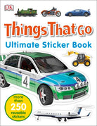 Ultimate Sticker Book Things That Go by Dorling Kindersley