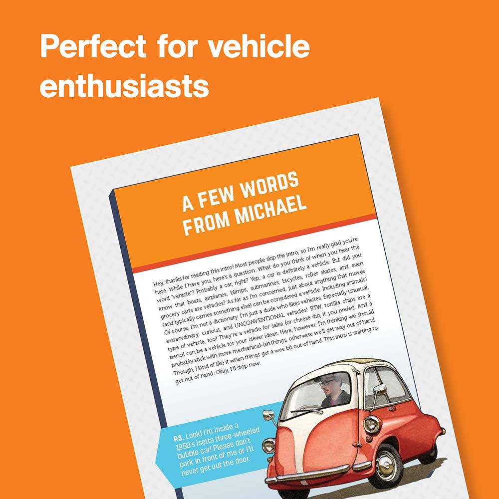 Unconventional Vehicles Forty Five of the Strangest Cars Trains Planes Submersibles Dirigibles and Rockets EVER by Chronicle Books 3