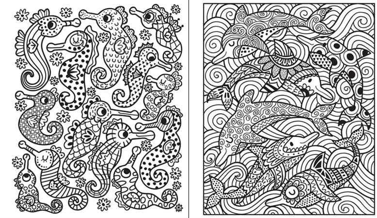 Under the Sea Magic Painting Book by Usborne 3