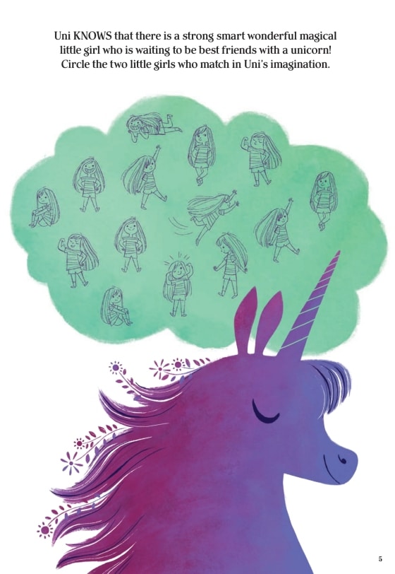 Uni the Unicorn Dream Draw Activity Book by Penguin Random House 4
