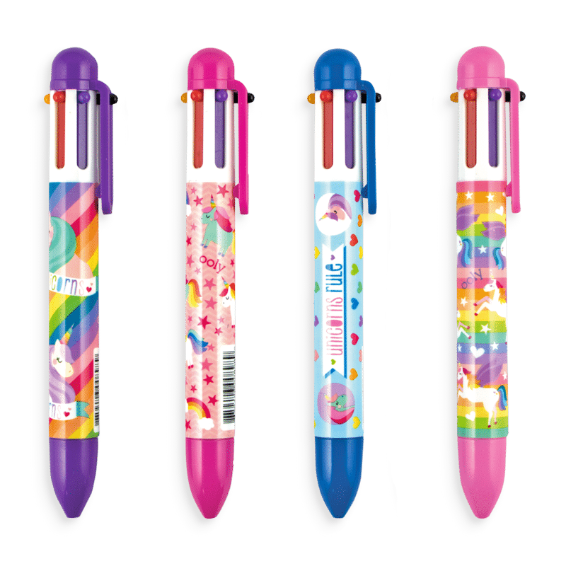 Unicorn 6 Click Multi Color Pen by Ooly