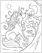 Unicorn Fun Coloring Book by Dover Publications 1