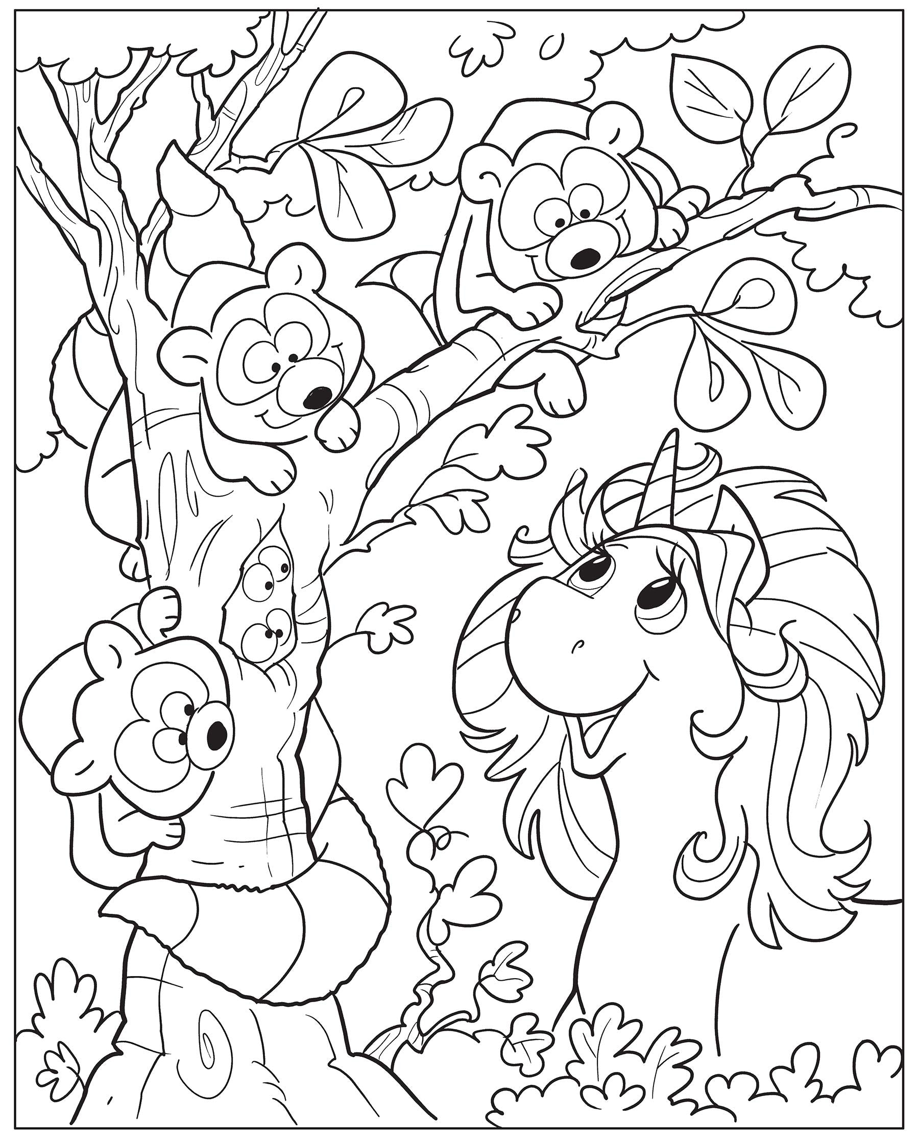 Unicorn Fun Coloring Book by Dover Publications 4