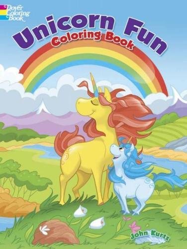 Unicorn Fun Coloring Book by Dover Publications