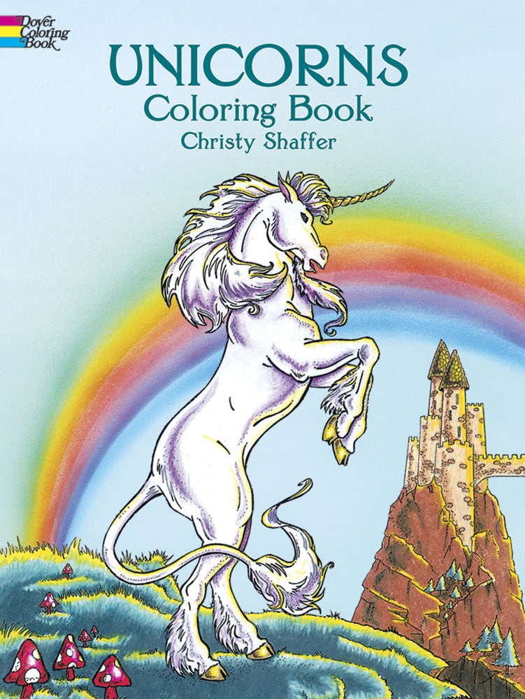 Unicorns Coloring Book by Dover Publications