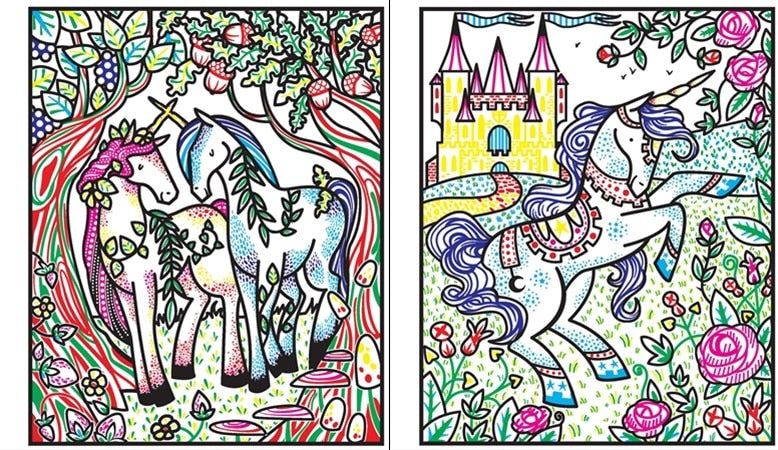 Unicorns Magic Painting Book by Usborne 1