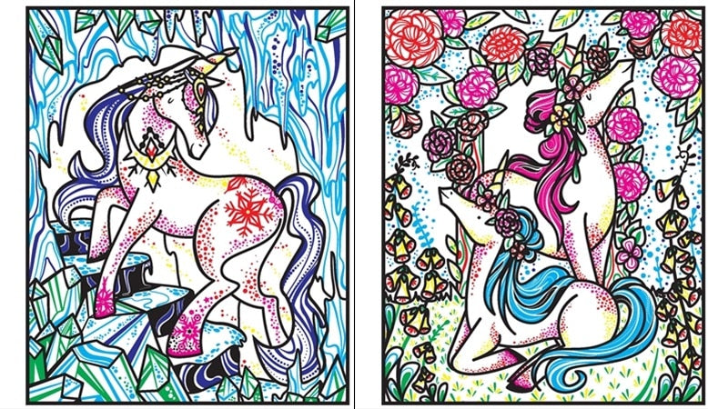 Unicorns Magic Painting Book by Usborne 3