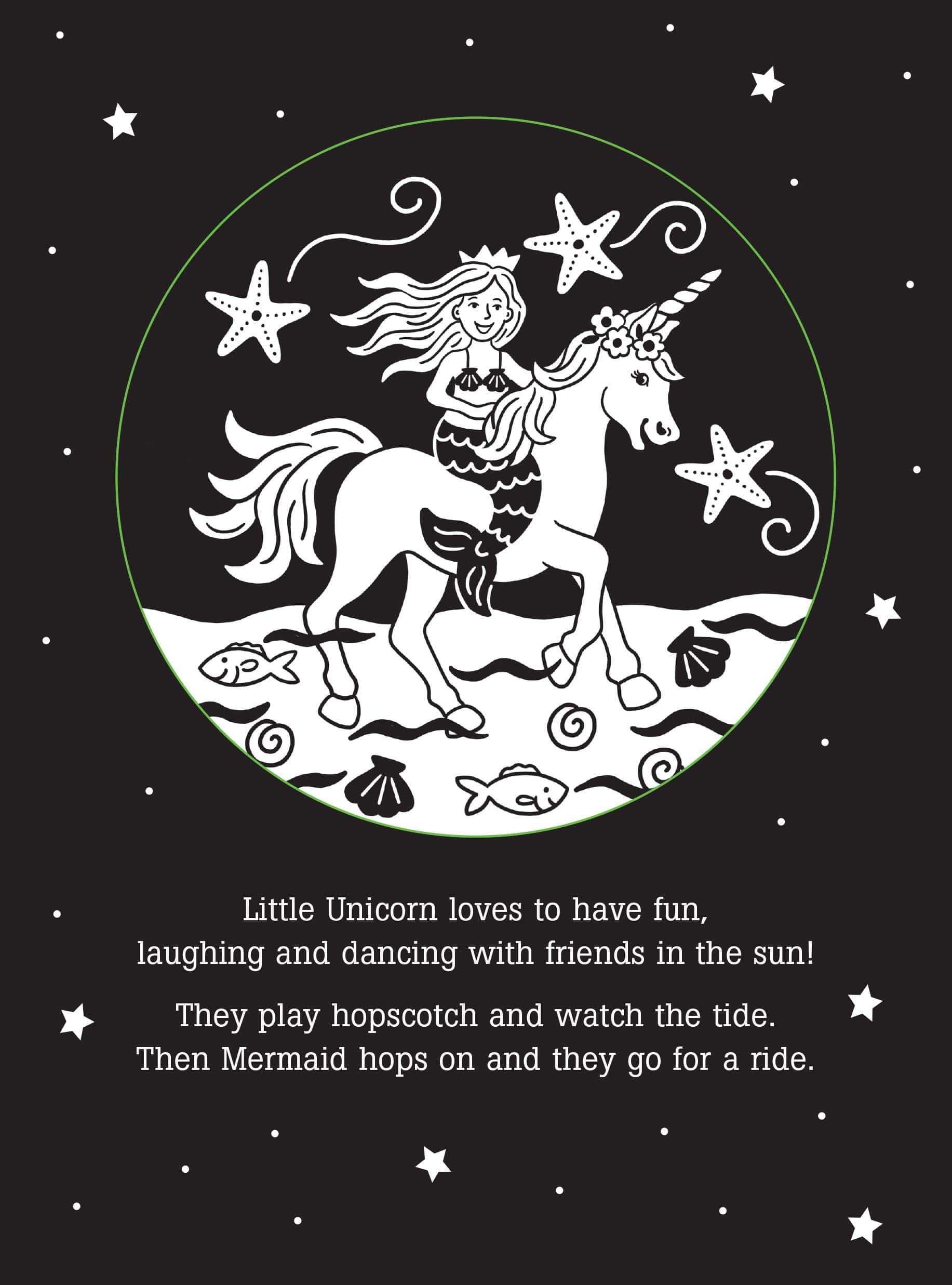 Unicorns Magical Day Bedtime Shadow Book by Peter Pauper Press 3