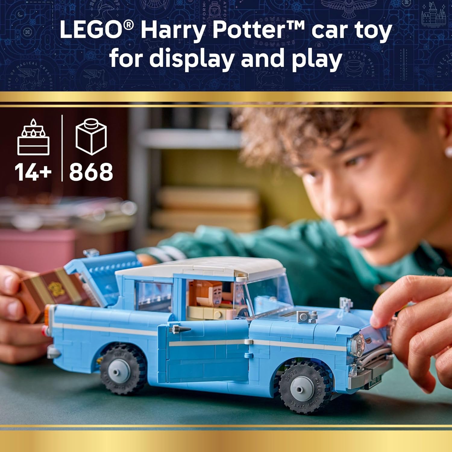 Harry Potter Enchanted Flying Ford Anglia Car  by Lego