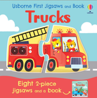 Usborne First Jigsaws and Book: Trucks-by-Usborne
