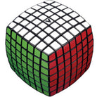 V Cube 7x7 Pillowed Multicolor Cube by V Cube