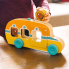 Go Tots Wooden Roll & Ride Bus by Melissa & Doug