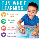 Sensory Squish Bag Ocean Adventure by Creativity for Kids