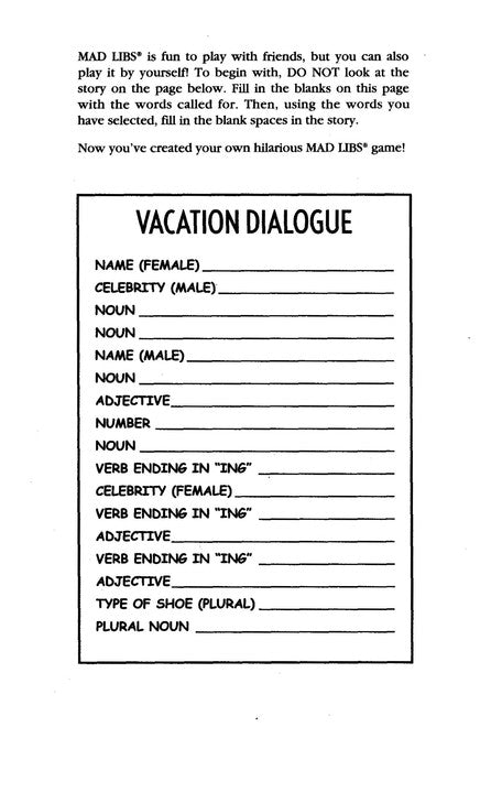 Vacation Fun Mad Libs by Penguin Random House 1