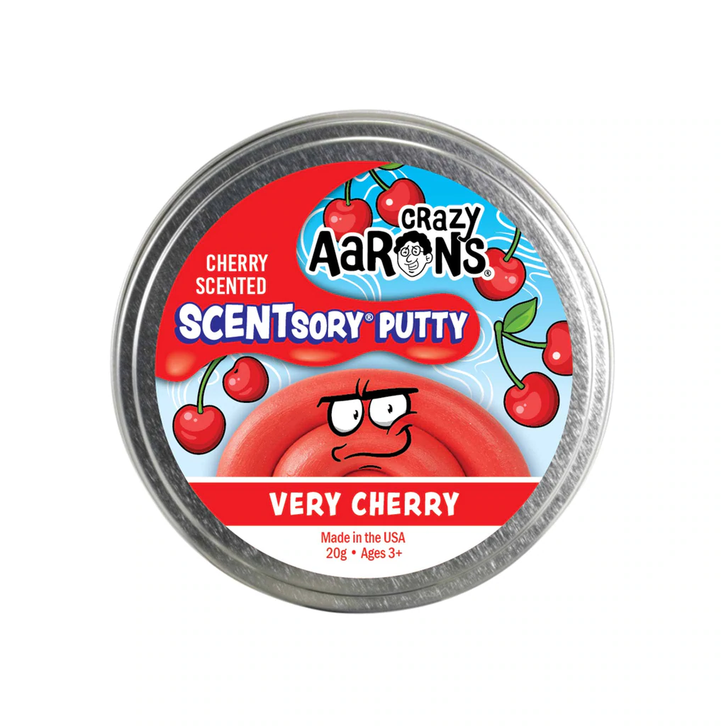 Very Cherry Thinking Putty SCENTsory Collection by Crazy Aarons Putty World 2