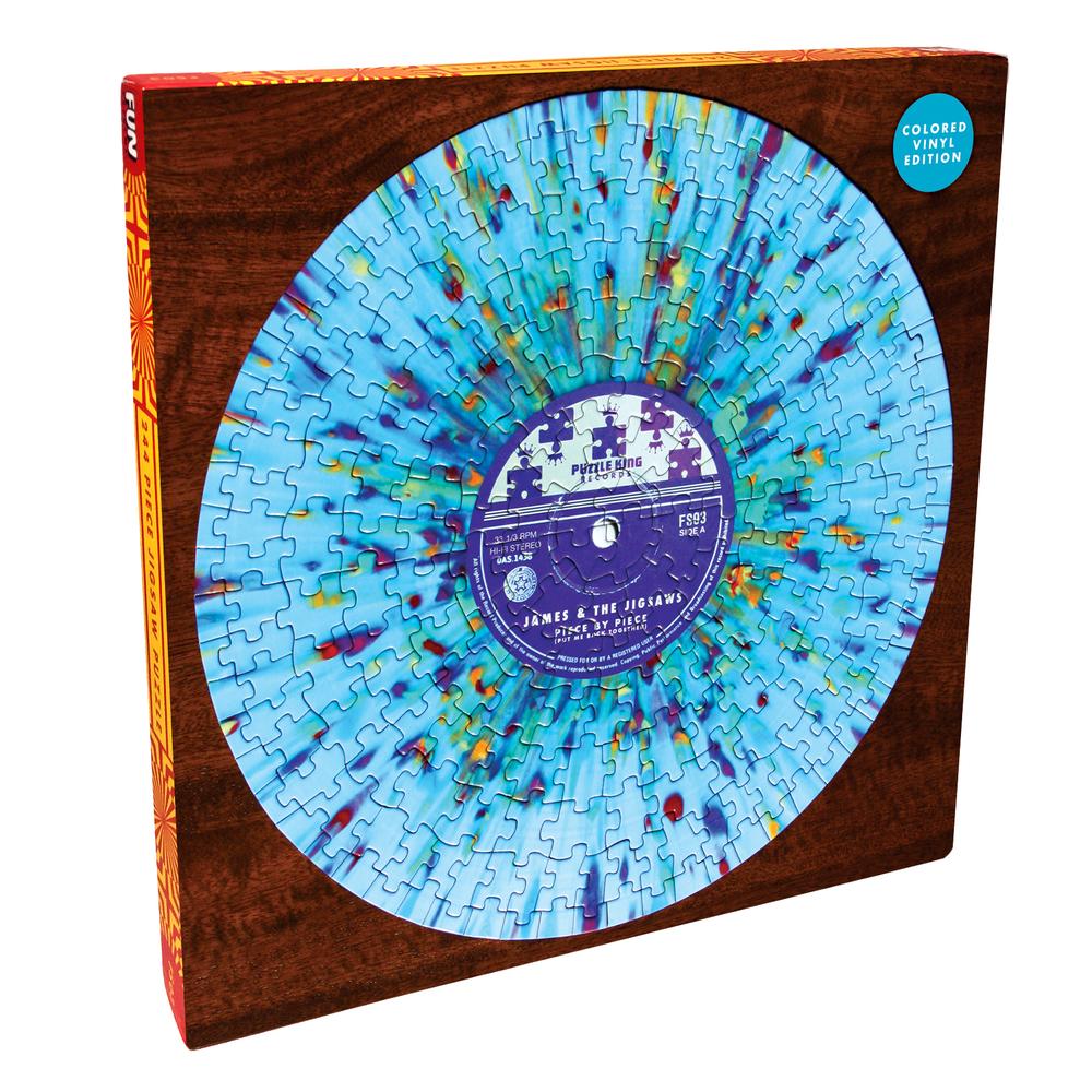 Vinyl Record 244pc Puzzle by Fun Supreme