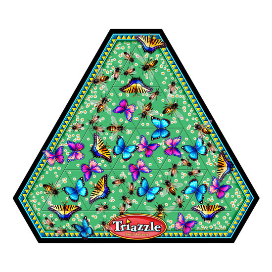 Vital Pollinators Classic Triazzle Puzzle by Channel Craft