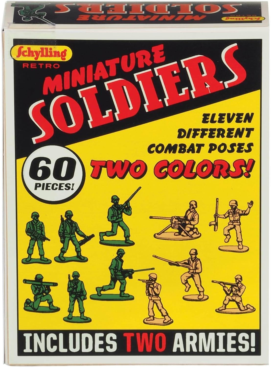 Retro Mini Army Soldiers by Schylling
