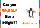 Waddle A Scanimation Picture Book by Workman Publishing 1