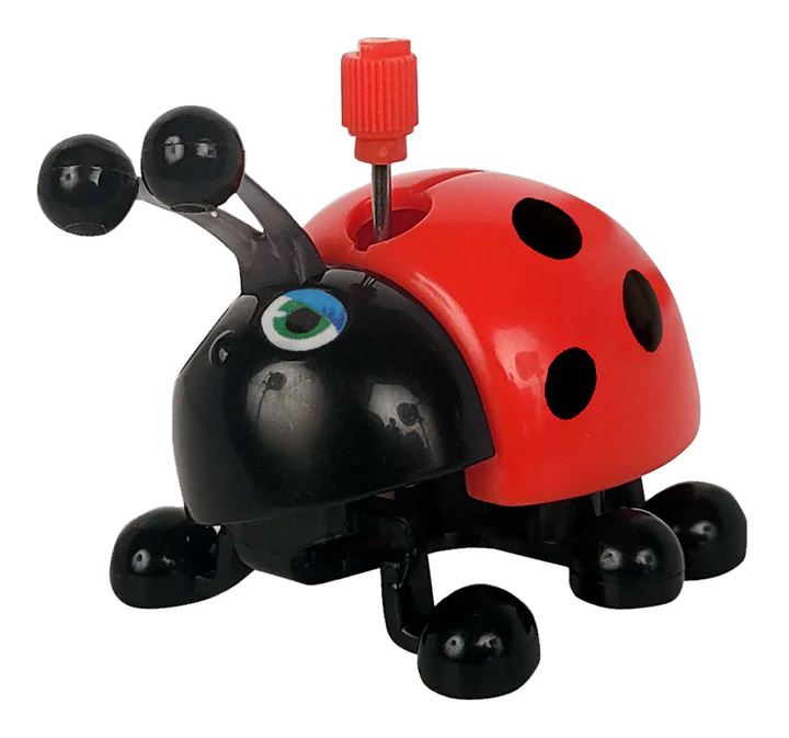 Walking Lady Bug Windup-by-California Creations