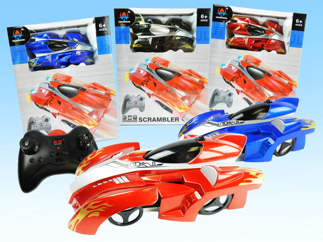Wall Climbing Scrambler Remote Control Car by Cool City Trading