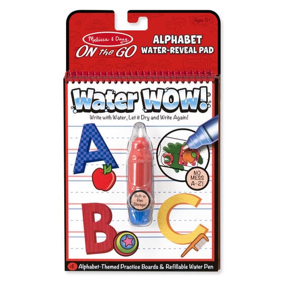 Water Wow Alphabet On the Go Travel Activity by Melissa Doug
