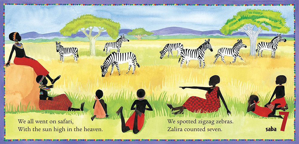 We All Went on Safari A Counting Journey through Tanzania by Barefoot Books 3
