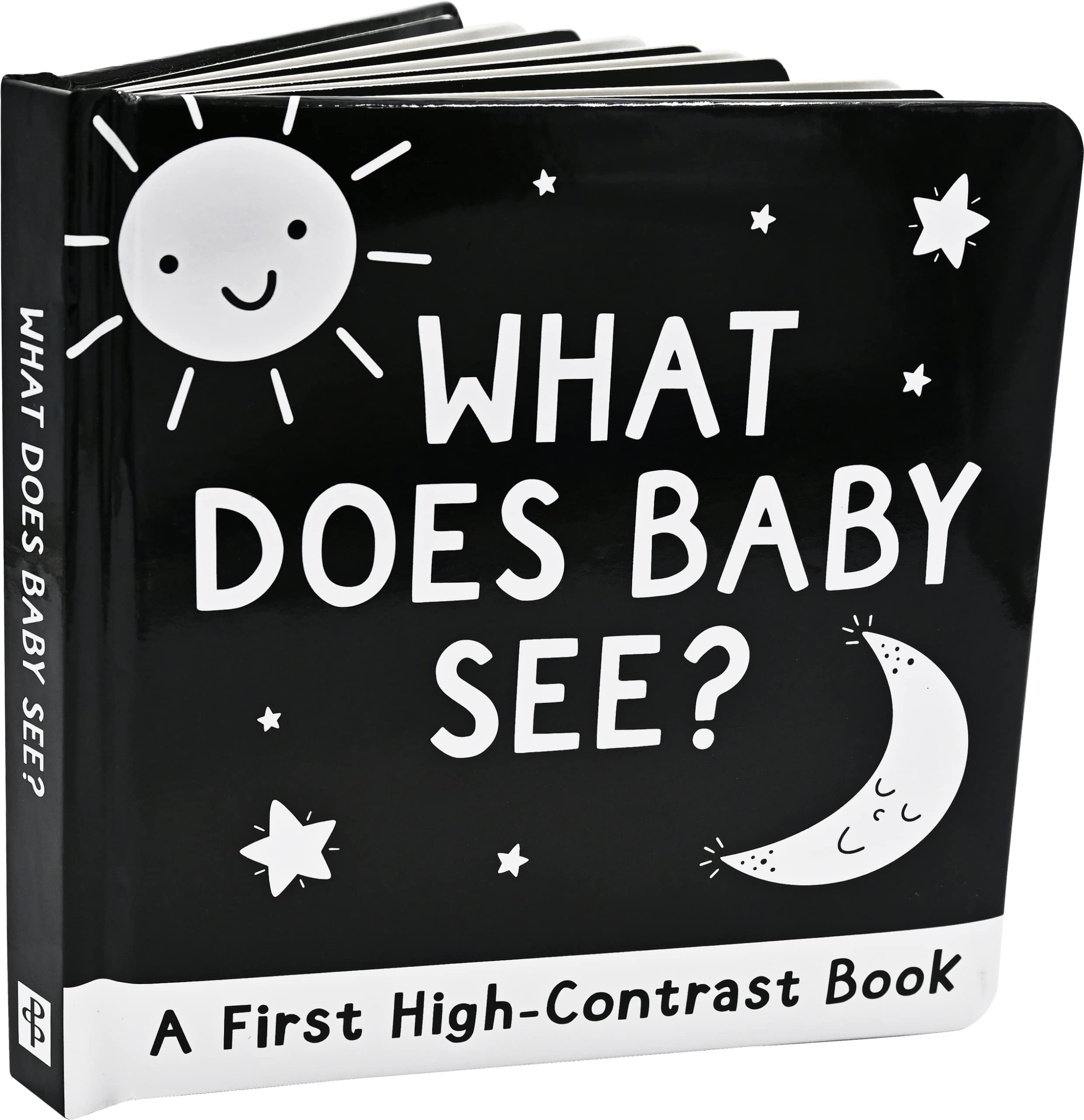 What Does Baby See? A High-Contrast Board Book-by-Peter Pauper Press