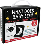 What Does Baby See? (Set of 4 High Contrast Flash Cards)-by-Peter Pauper Press